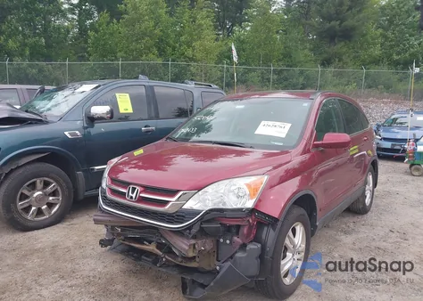 2011 Honda Cr-V Ex-L from USA, damaged, VIN 5J6RE4H73BL082433